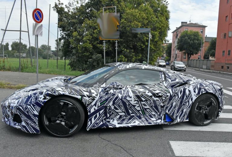 2021 Maserati MC20 Makes A Bold Statement Despite The Full Camo Wrap ...