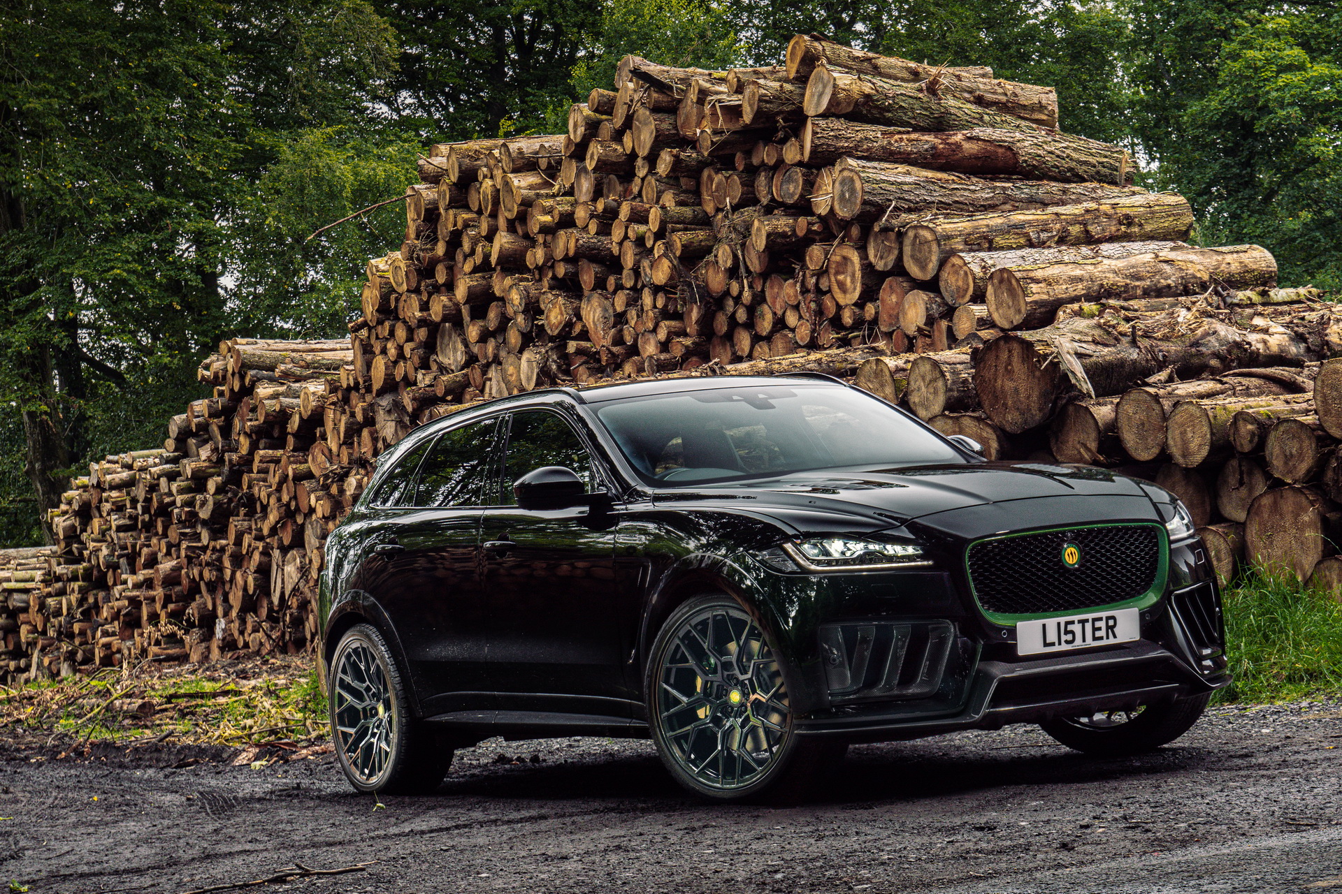 new 2021 lister stealth is a tuned jaguar fpace svr with