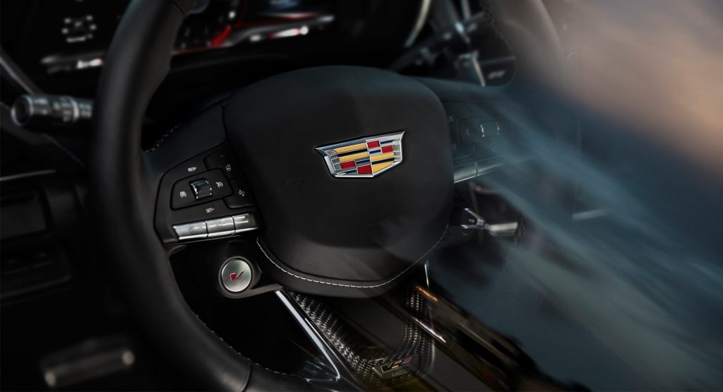  2022 Cadillac V-Series Blackwing Interior Teased, Seems To Hint At 200 MPH Top Speed