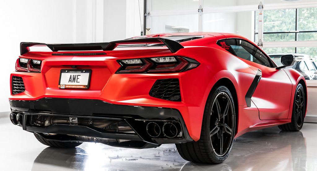  2020 C8 Corvette Sounds Like A Roaring Beast With AWE Exhausts