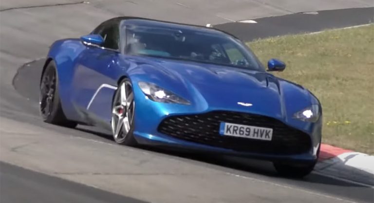 Watch The 2021 Aston Martin DBS GT Zagato Being Put Through Its Paces