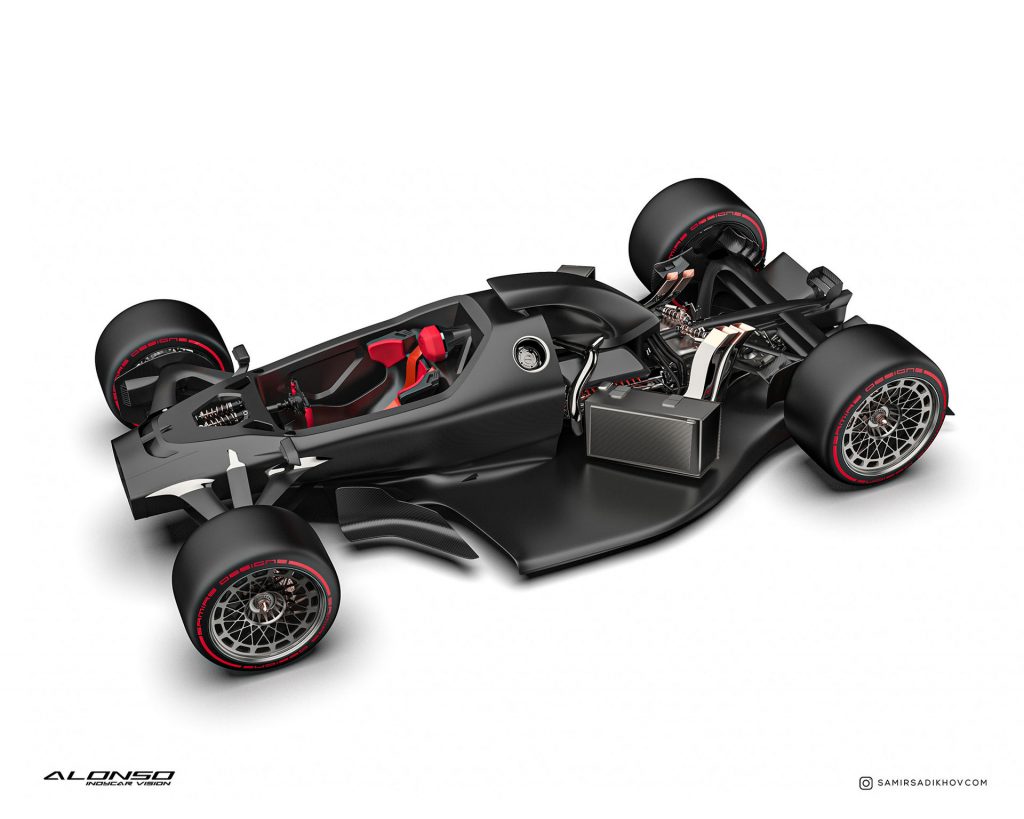 Futuristic Indycar Concept Looks Drastically Different From Todays Racers Carscoops 9412