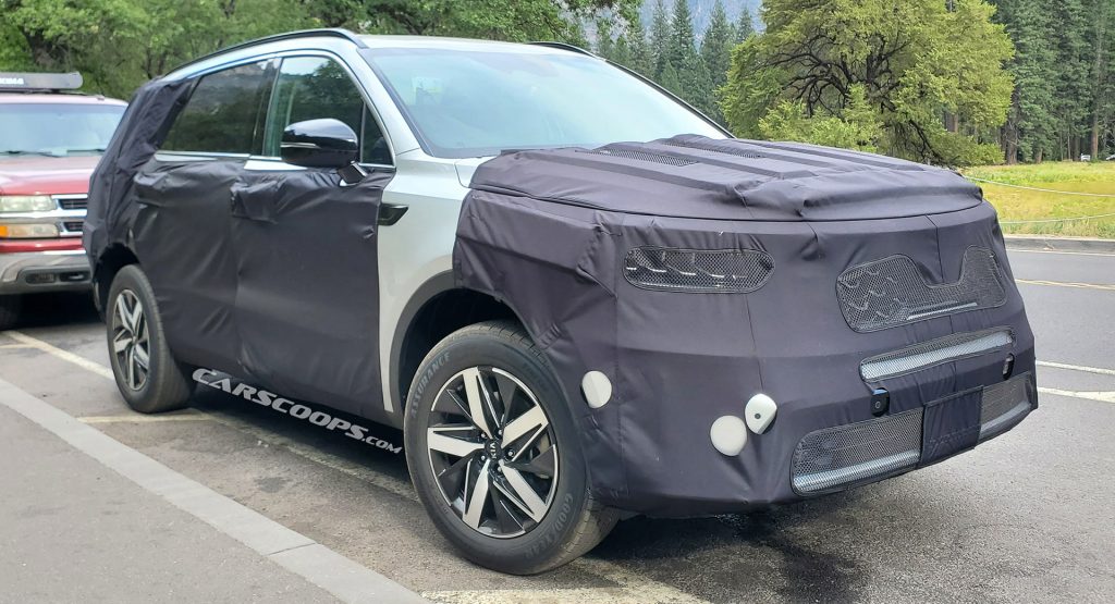  U Spy North America’s 2021 Kia Sorento Testing In Yosemite Valley