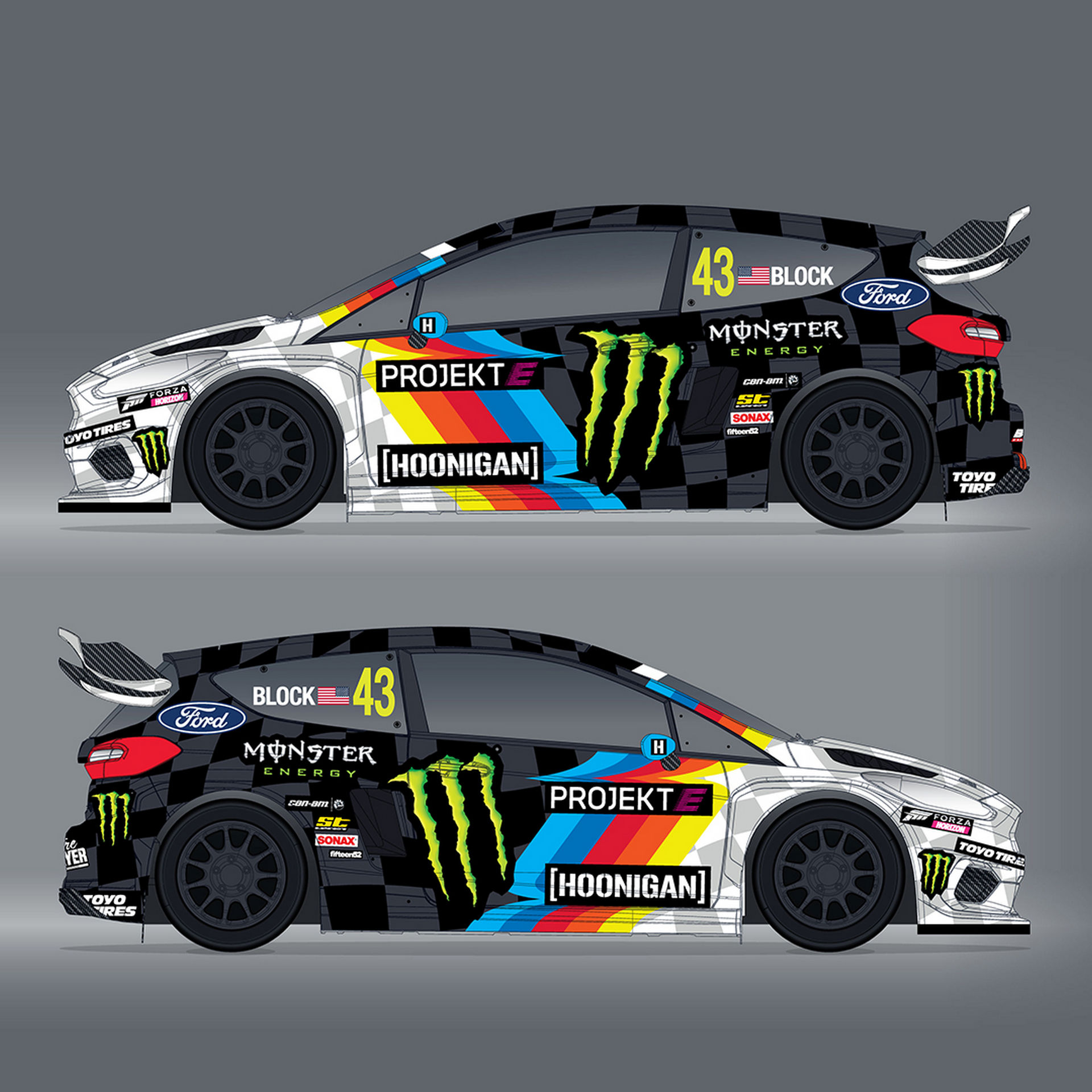 Ken Block To Race This Electric Ford Fiesta With 613 HP Carscoops