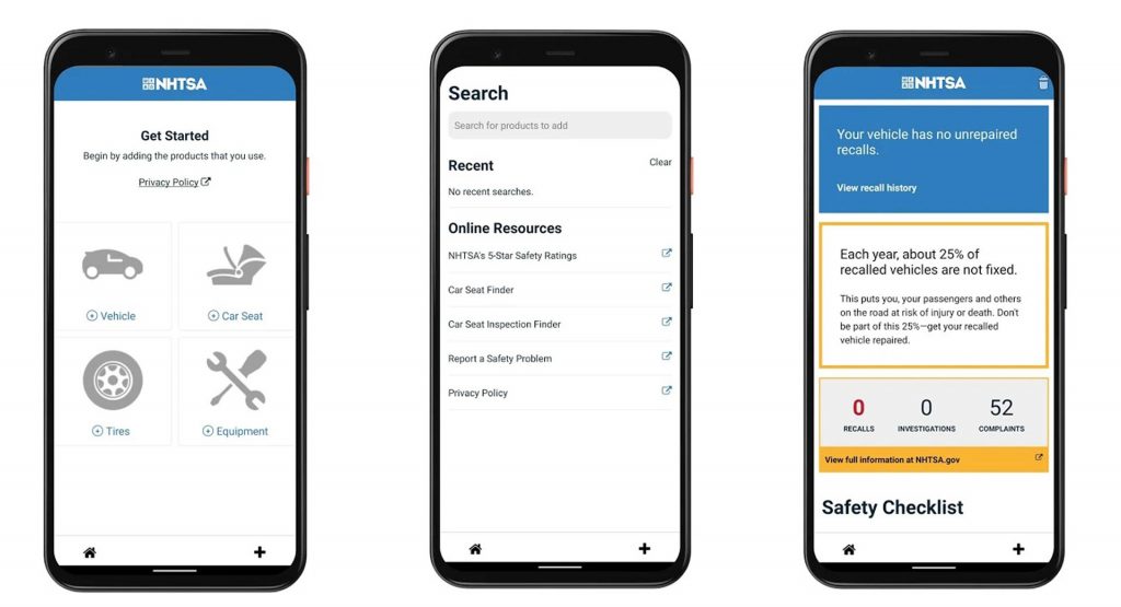  NHTSA’s SaferCar App Will Now Notify You If Your Car Has Been Recalled