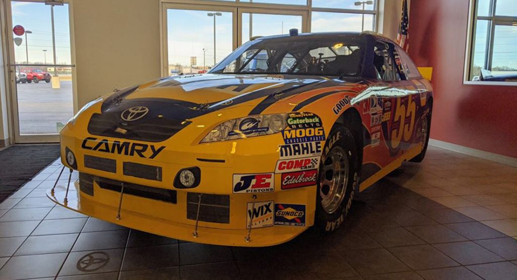  Indiana Dealership Is Selling A NASCAR Toyota Camry Driven By Michael Waltrip