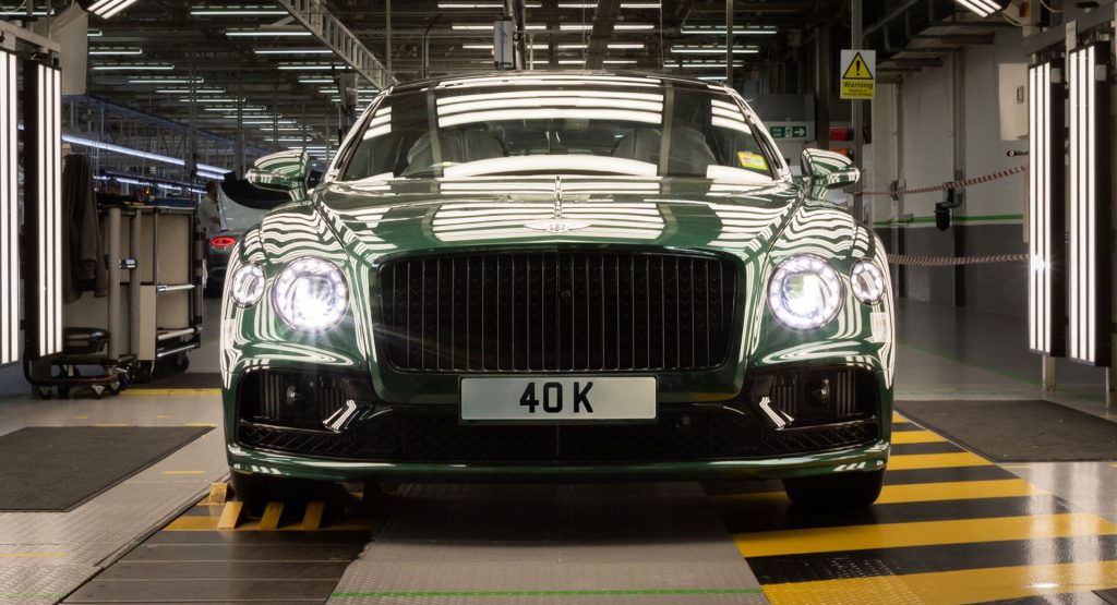  Bentley Celebrates 40,000th Flying Spur Produced After 15 Years And Three Generations