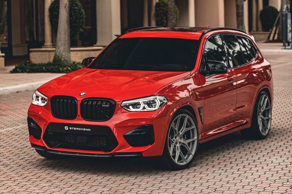 BMW X3 M Gets A Subtle Carbon Fiber Splitter From Sterckenn | Carscoops