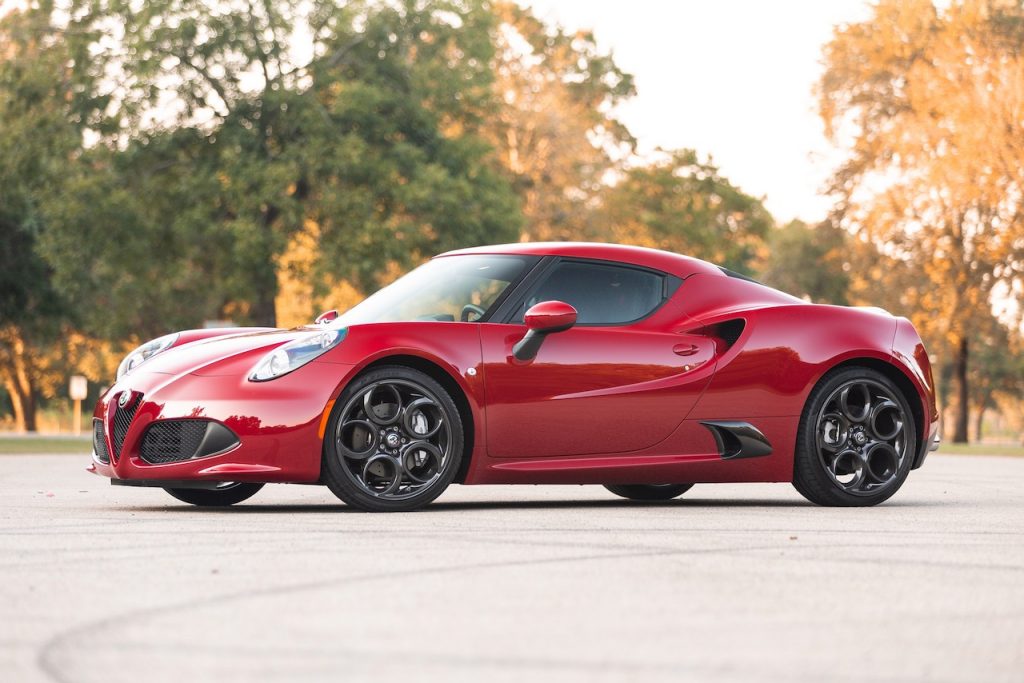 You Only Have A Few Days Left To Bid For This Immaculate Alfa Romeo 4c 