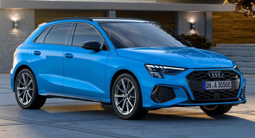  2021 Audi A3 Sportback Gets Plug-in Hybrid Power With 42-Mile Full Electric Range