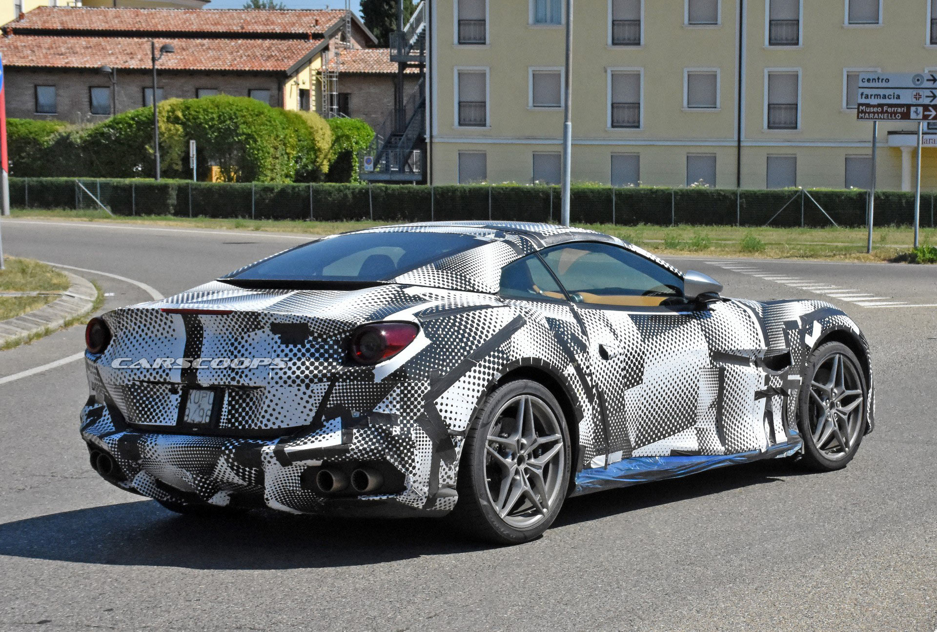 Facelifted Ferrari Portofino Spied Hiding Subtle Updates | Carscoops