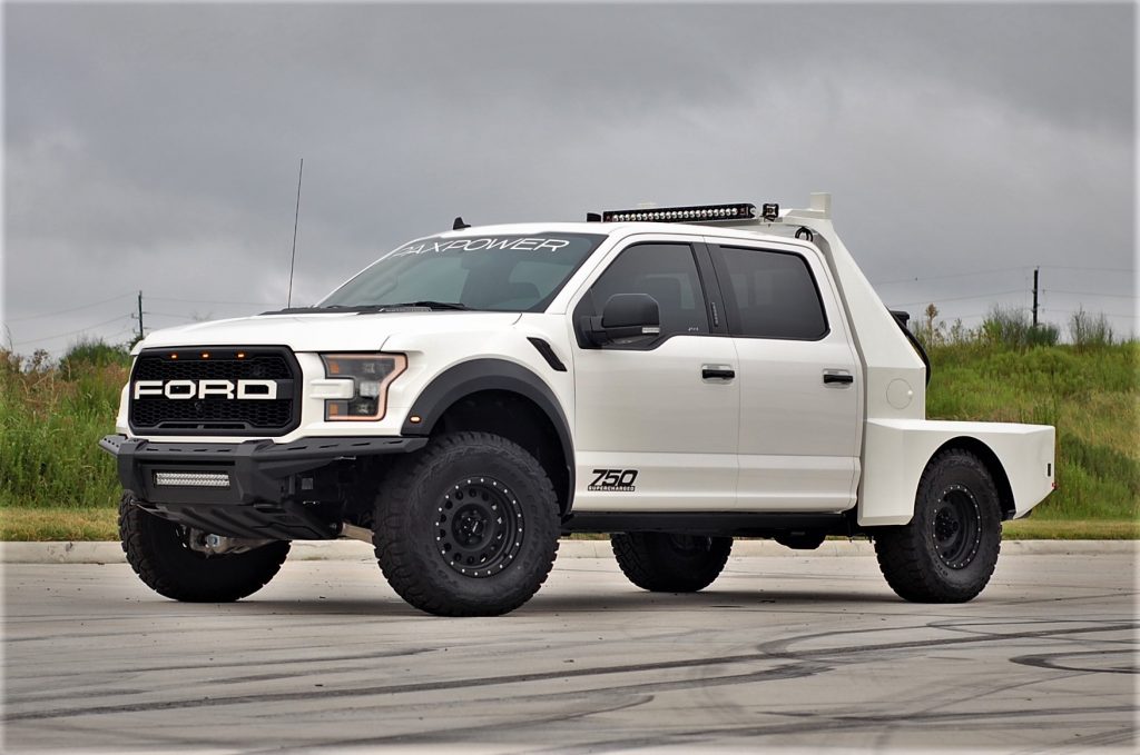 PaxPower Builds 758 HP Ford F-150 Raptor V8 With Custom Flatbed | Carscoops