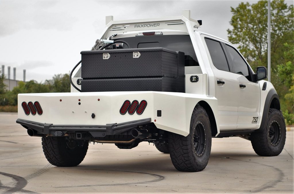 PaxPower Builds 758 HP Ford F-150 Raptor V8 With Custom Flatbed | Carscoops