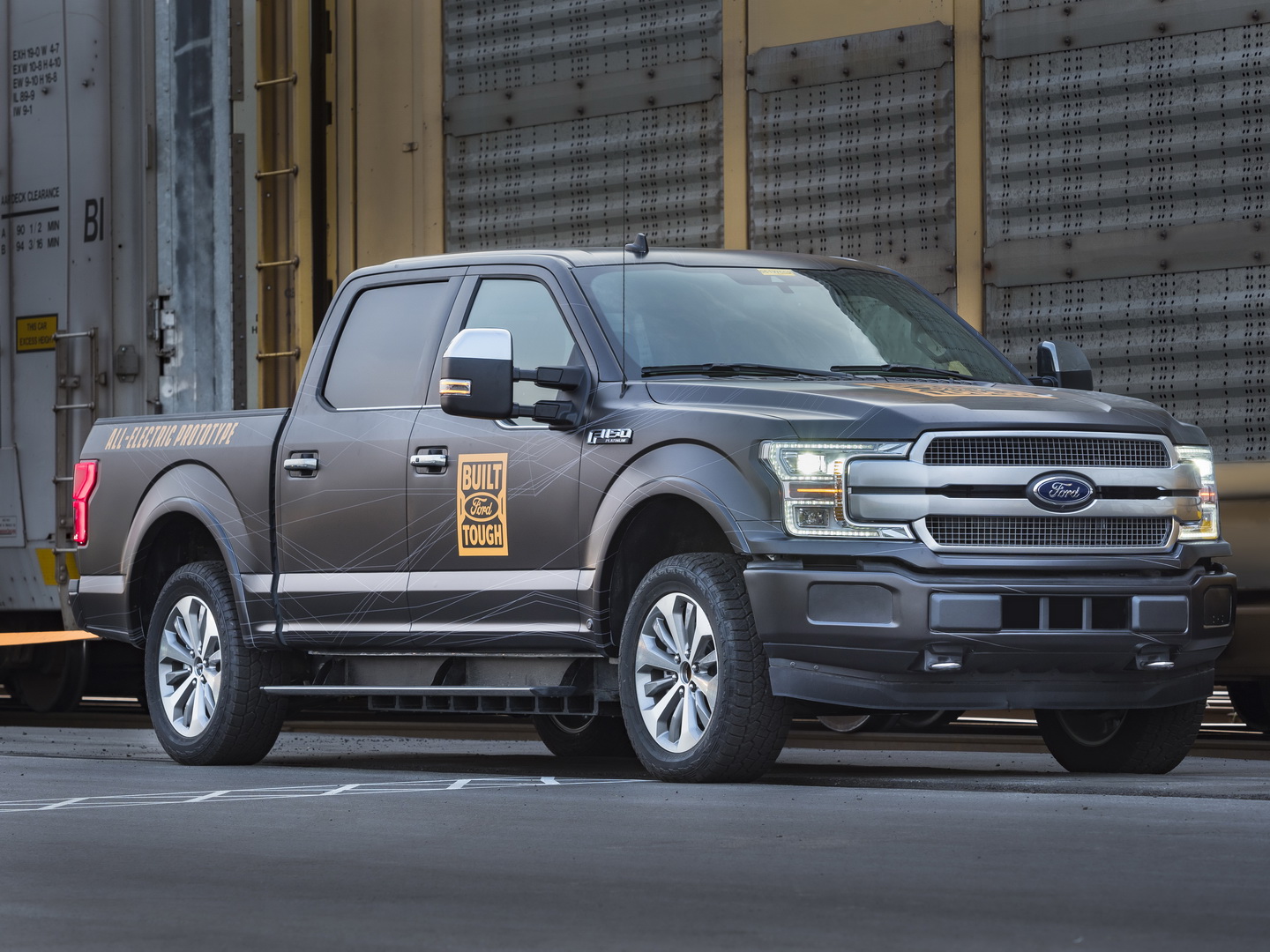 This Is Our First Look At The All Electric Ford F Carscoops