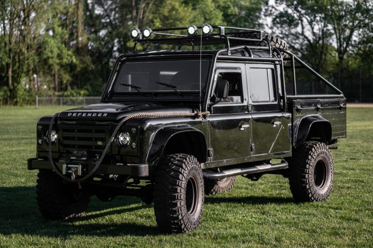 You Can Buy A James Bond-Inspired Land Rover Defender Once Owned By The ...