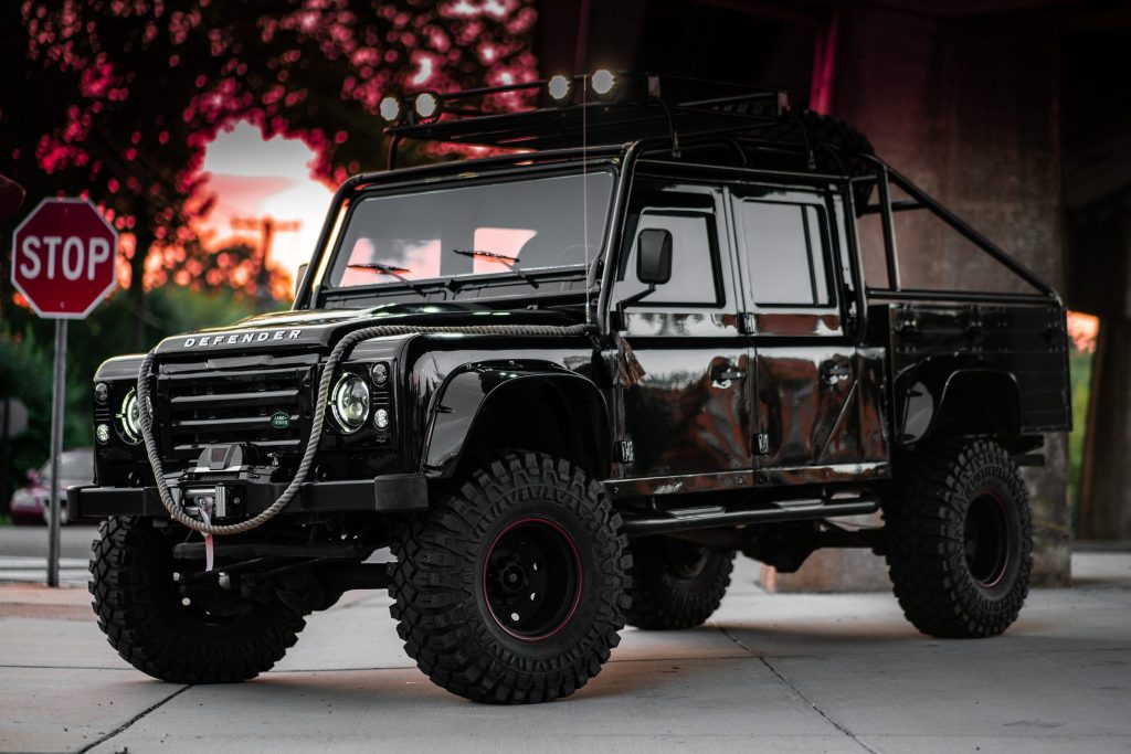 You Can Buy A James Bond-Inspired Land Rover Defender Once Owned By The ...