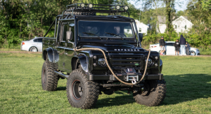 You Can Buy A James Bond-Inspired Land Rover Defender Once Owned By The ...