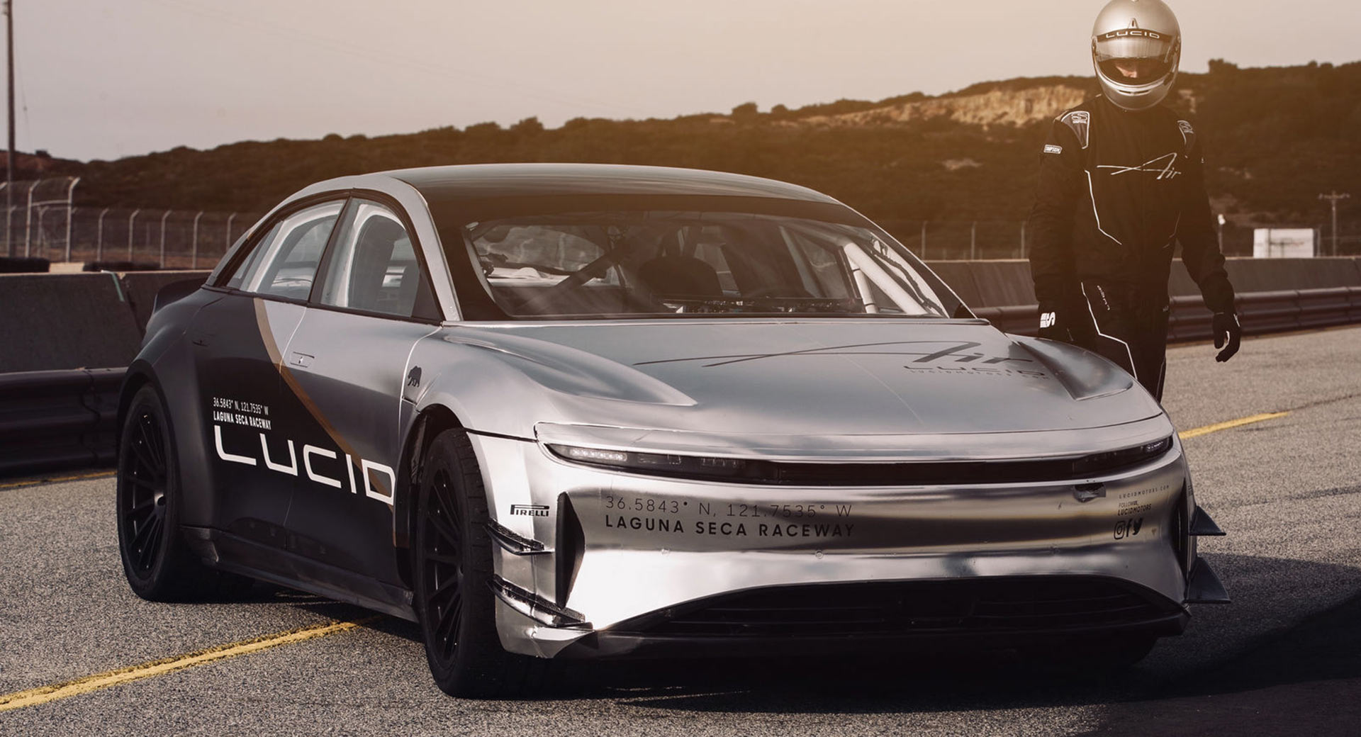 Lucid Air Laps Laguna Seca Faster Than A Ferrari 488 GTB During Testing ...