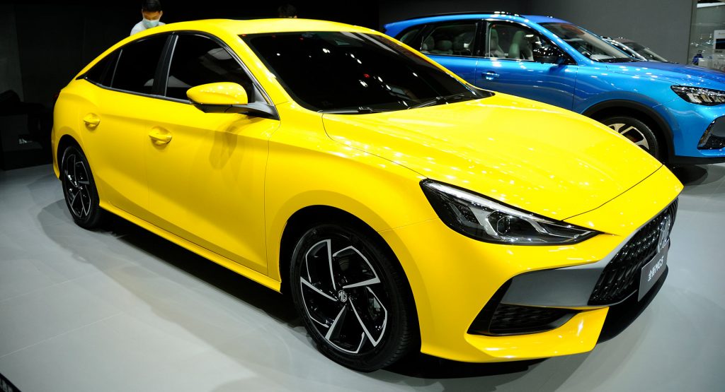  The New MG5 Looks Part-Hyundai Elantra And Part-Mercedes CLA