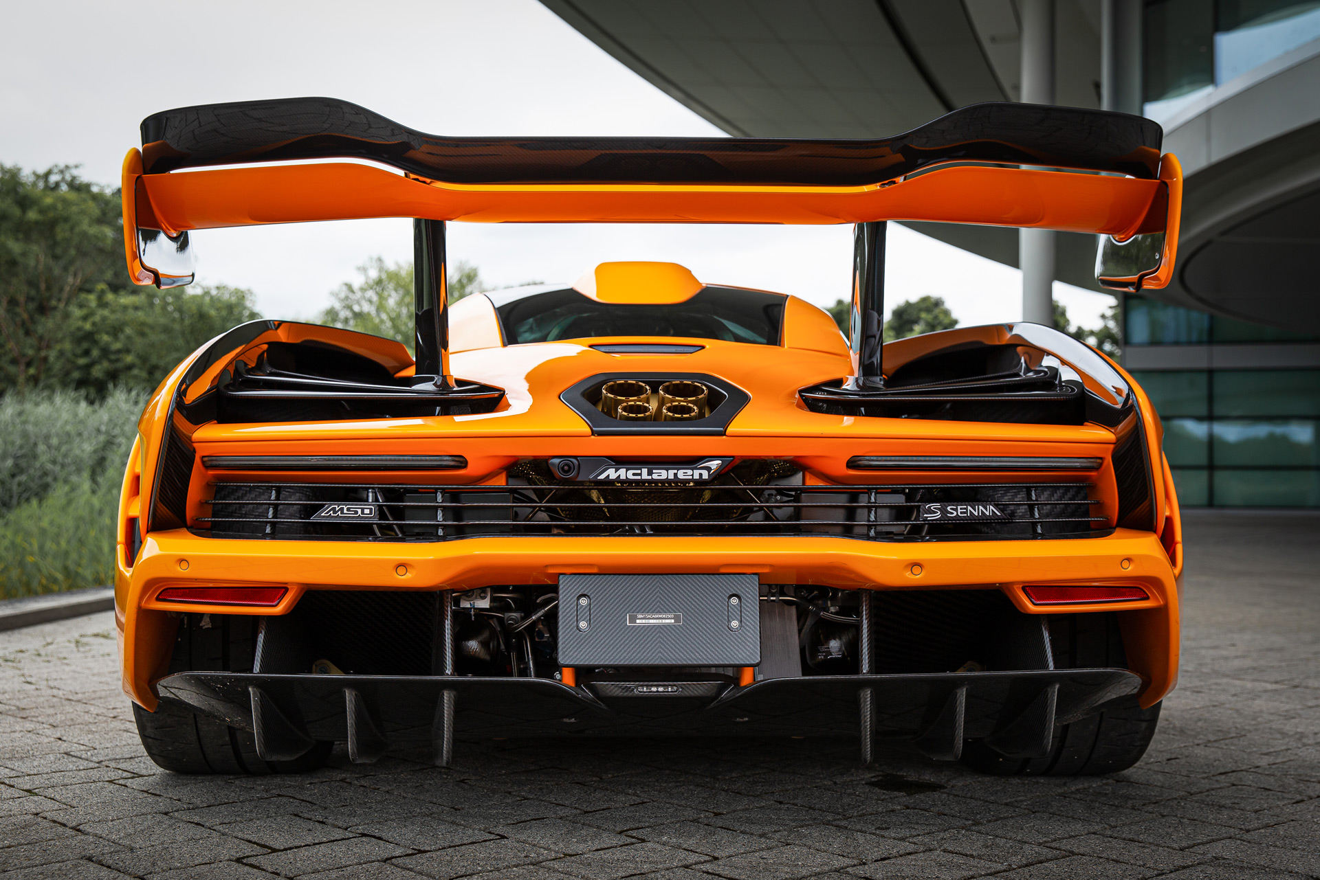 Ultra Rare Mclaren Senna Lm Touches Down In The Us Carscoops