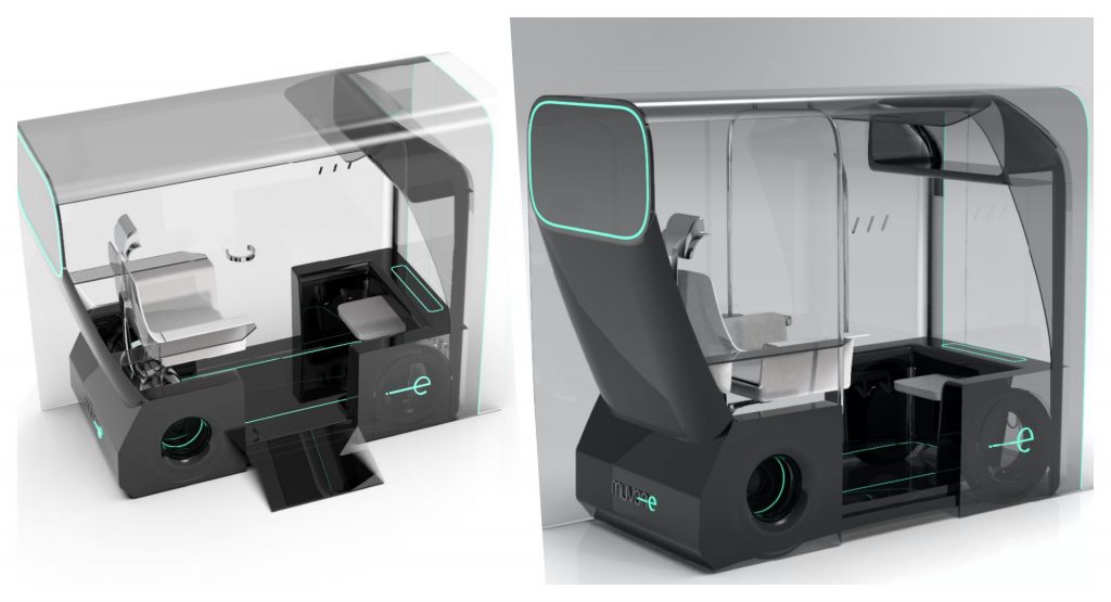  Muvone Self-Driving Taxi Concept Offers A Solution For Social Distancing And Transportation In A COVID-19 World