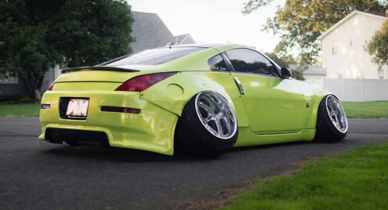 Nissan 350z stance