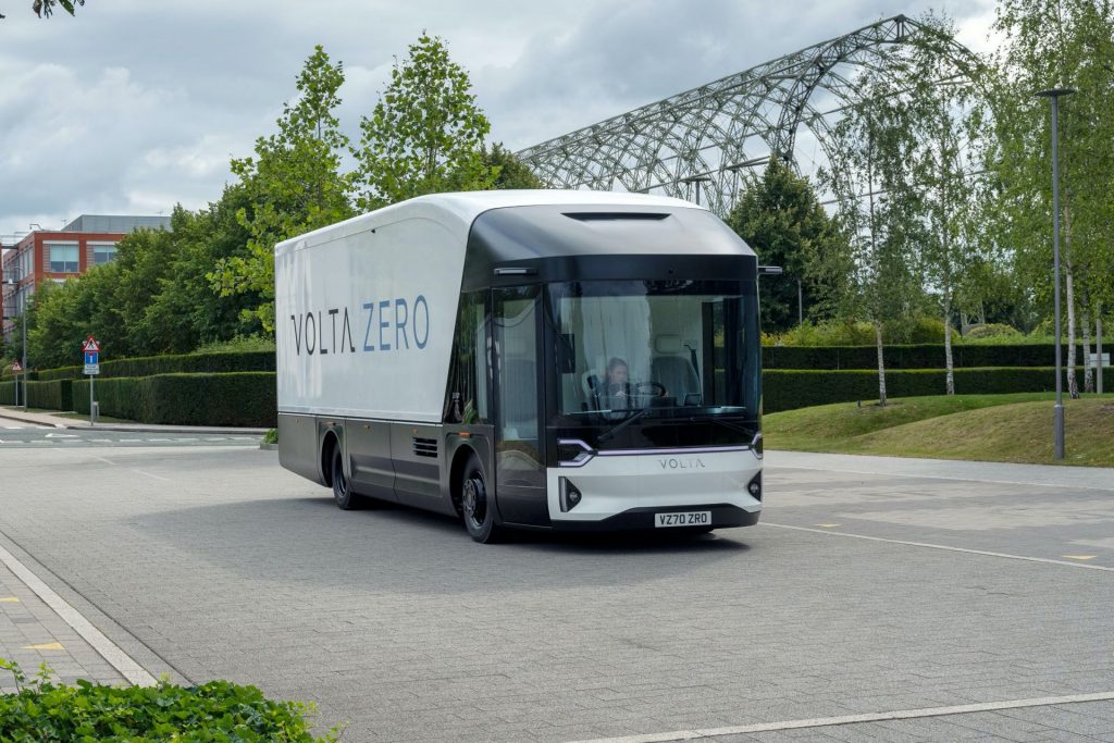 Volta Zero Is A 16-Tonne Electric Truck With A Central Driving Position ...