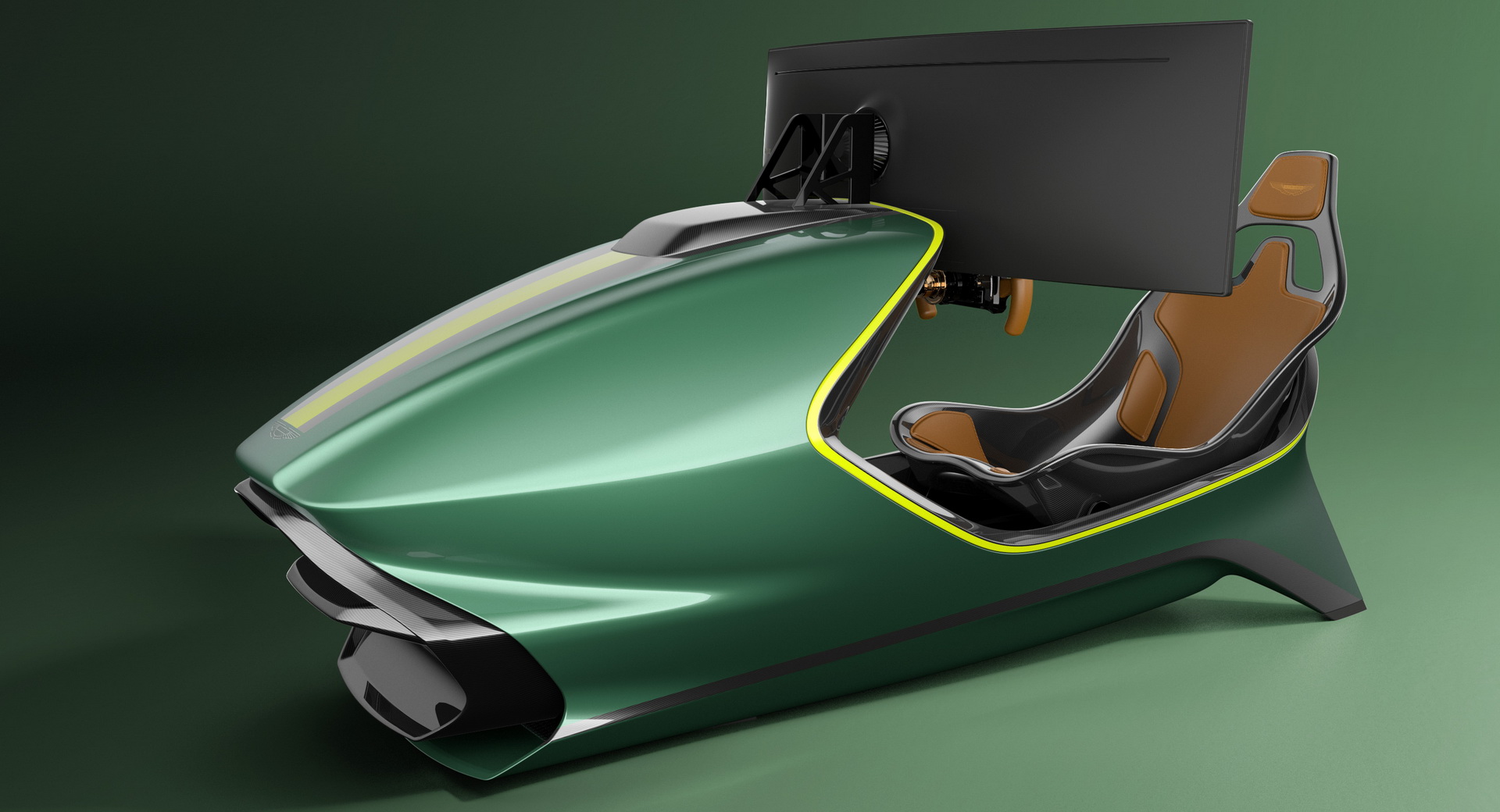 Aston Martin has built an insane racing sim for Sebastian Vettel