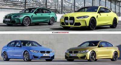 See How The Old And New BMW M3 Sedan And M4 Compare | Carscoops