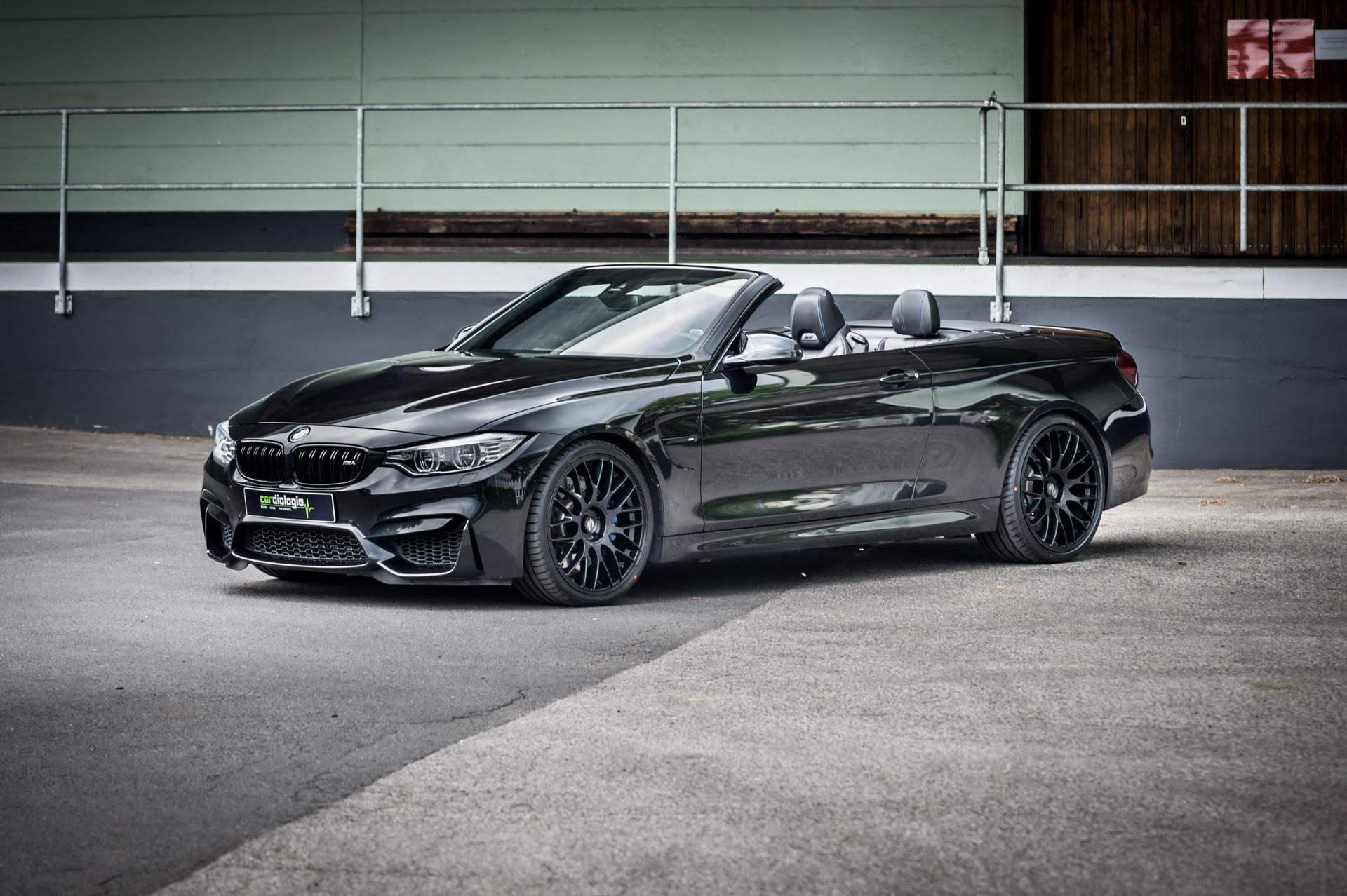 513 Hp Black On Black Bmw M4 Cabrio Looks Menacing Carscoops