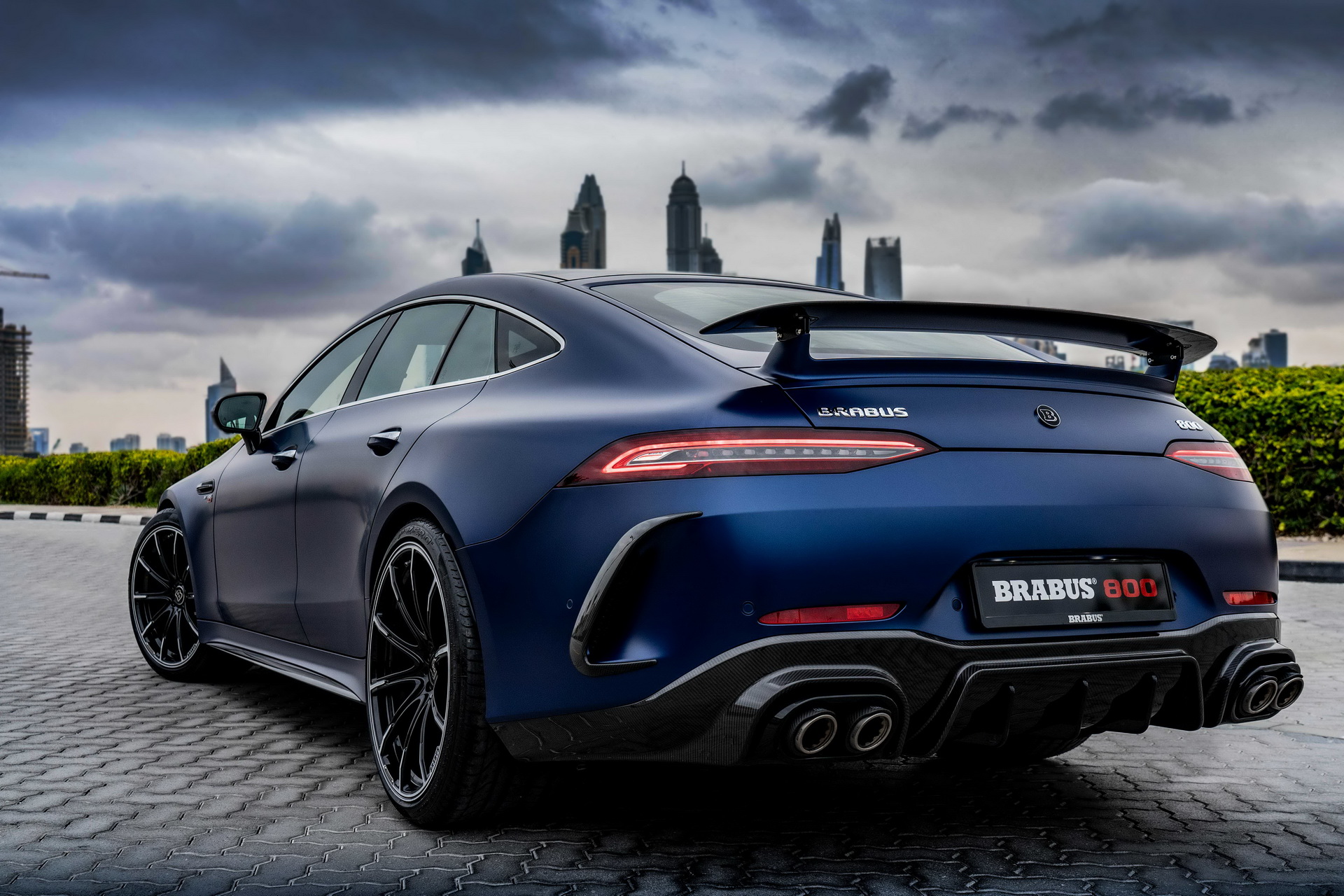 Is The Brabus 800 Mercedes Amg Gt 63 S The Most Badass 4 Door On The Market Carscoops