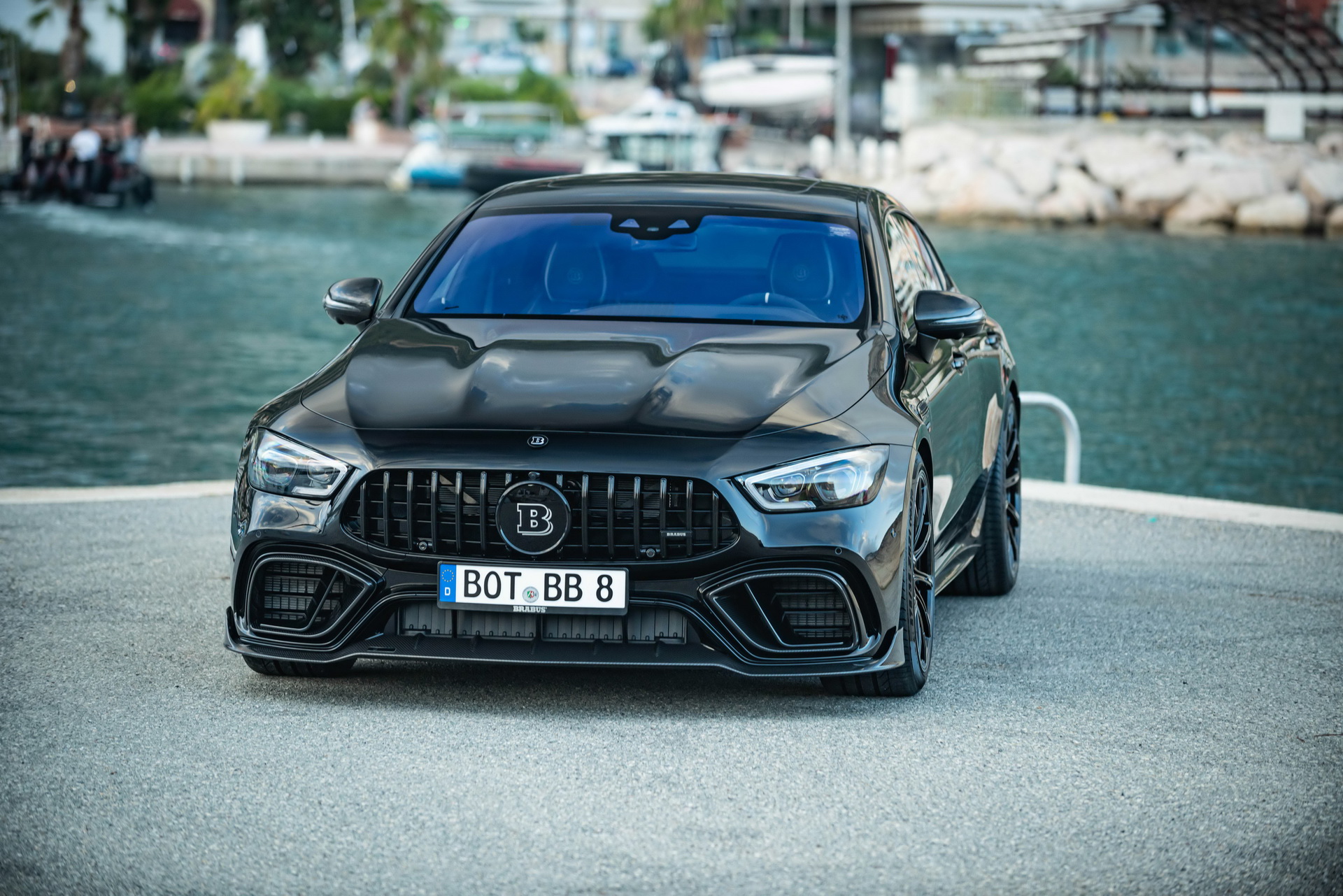 Is The Brabus 800 Mercedes Amg Gt 63 S The Most Badass 4 Door On The Market Carscoops