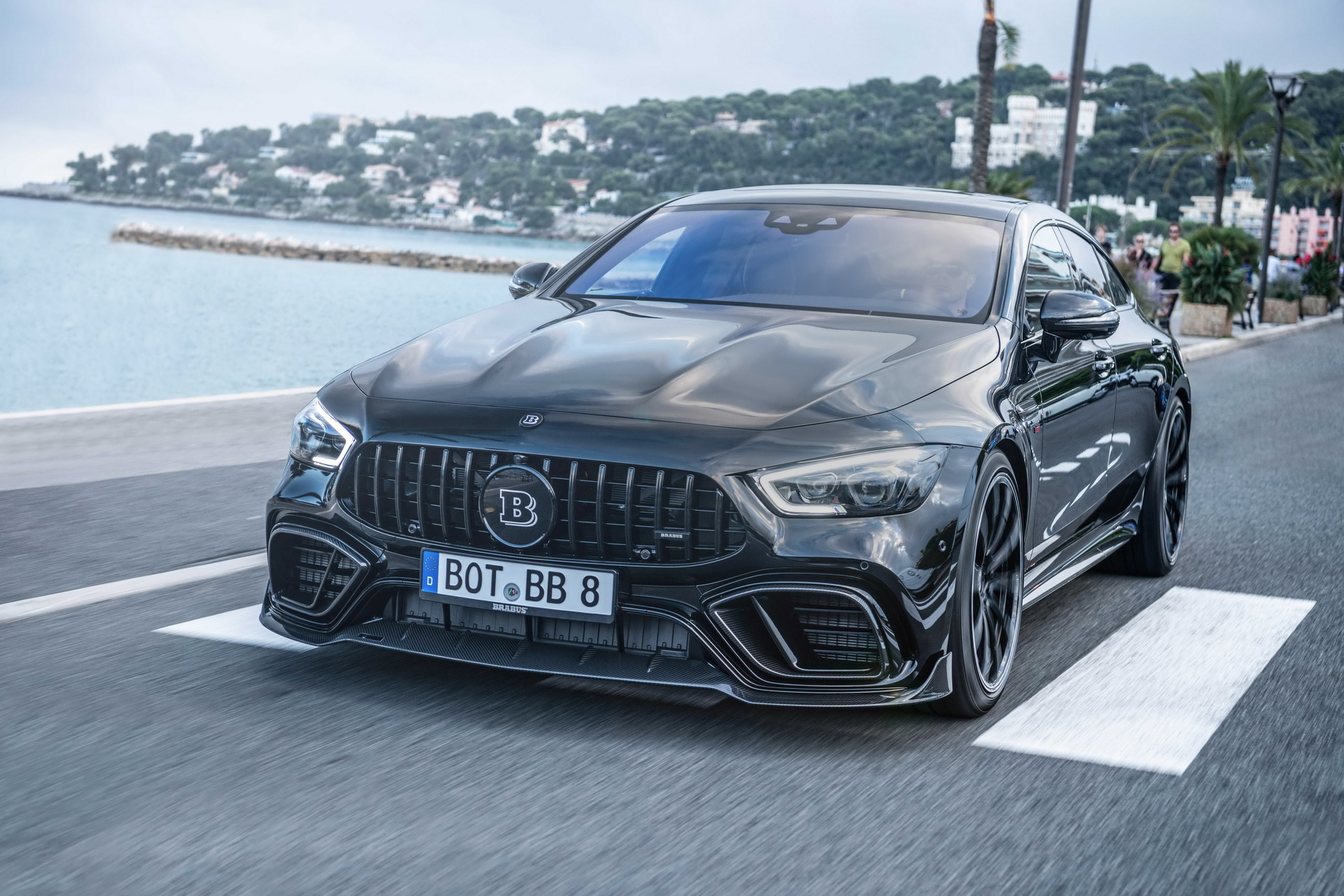 Is The Brabus 800 Mercedes Amg Gt 63 S The Most Badass 4 Door On The Market Carscoops