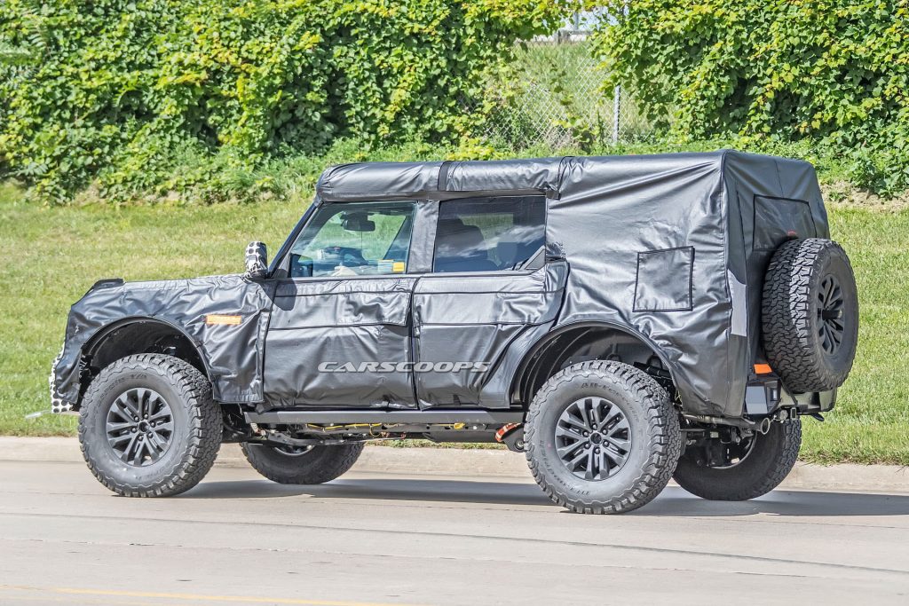 Ford Continues To Tease Hardcore Bronco, Confirms It Has 37-Inch Tires ...