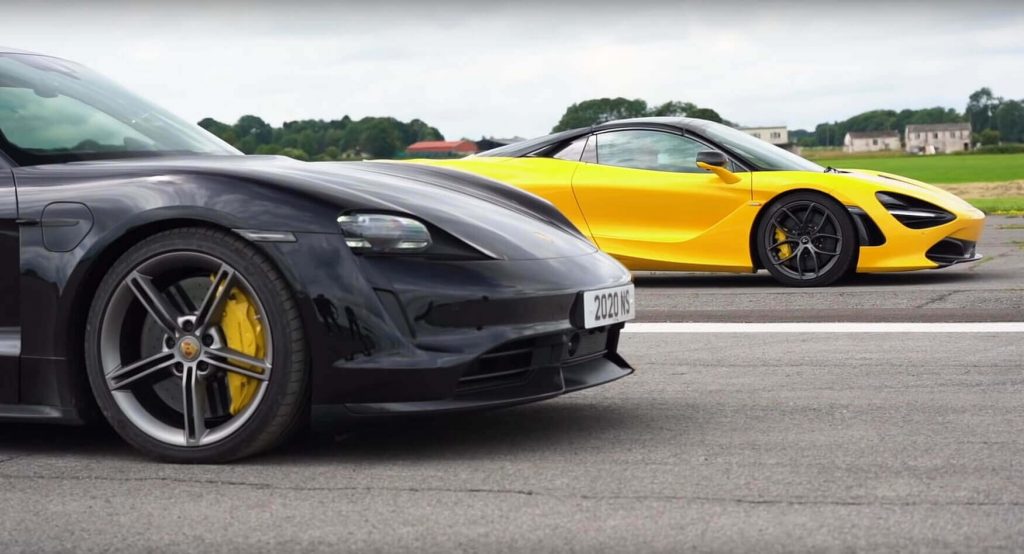  McLaren 720S Spider Vs. Porsche Taycan Turbo S: Can The Supercar Beat The Electric Super Sedan?