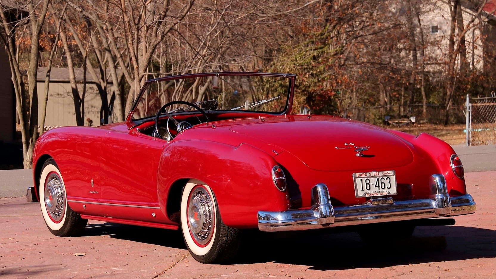 This Beautiful 1953 Nash-Healey Roadster Is Looking For A New Home |  Carscoops