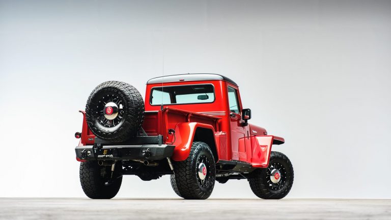 This 1955 Willys Pickup Has The Chassis And Drivetrain Of A 2014 ...