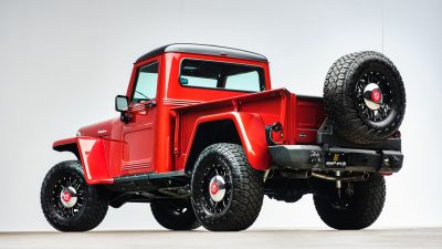 This 1955 Willys Pickup Has The Chassis And Drivetrain Of A 2014 ...