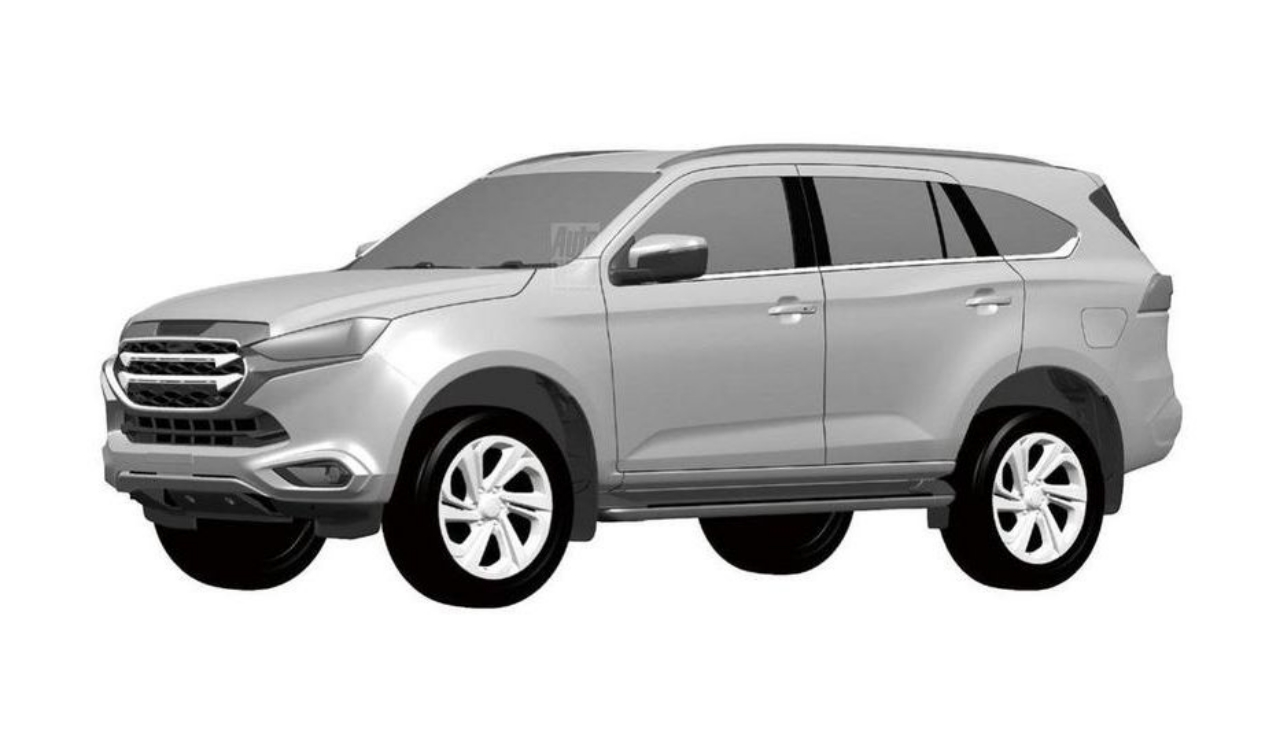 This Could Very Well Be Isuzu S All New 21 Mu X Body On Frame Suv Carscoops