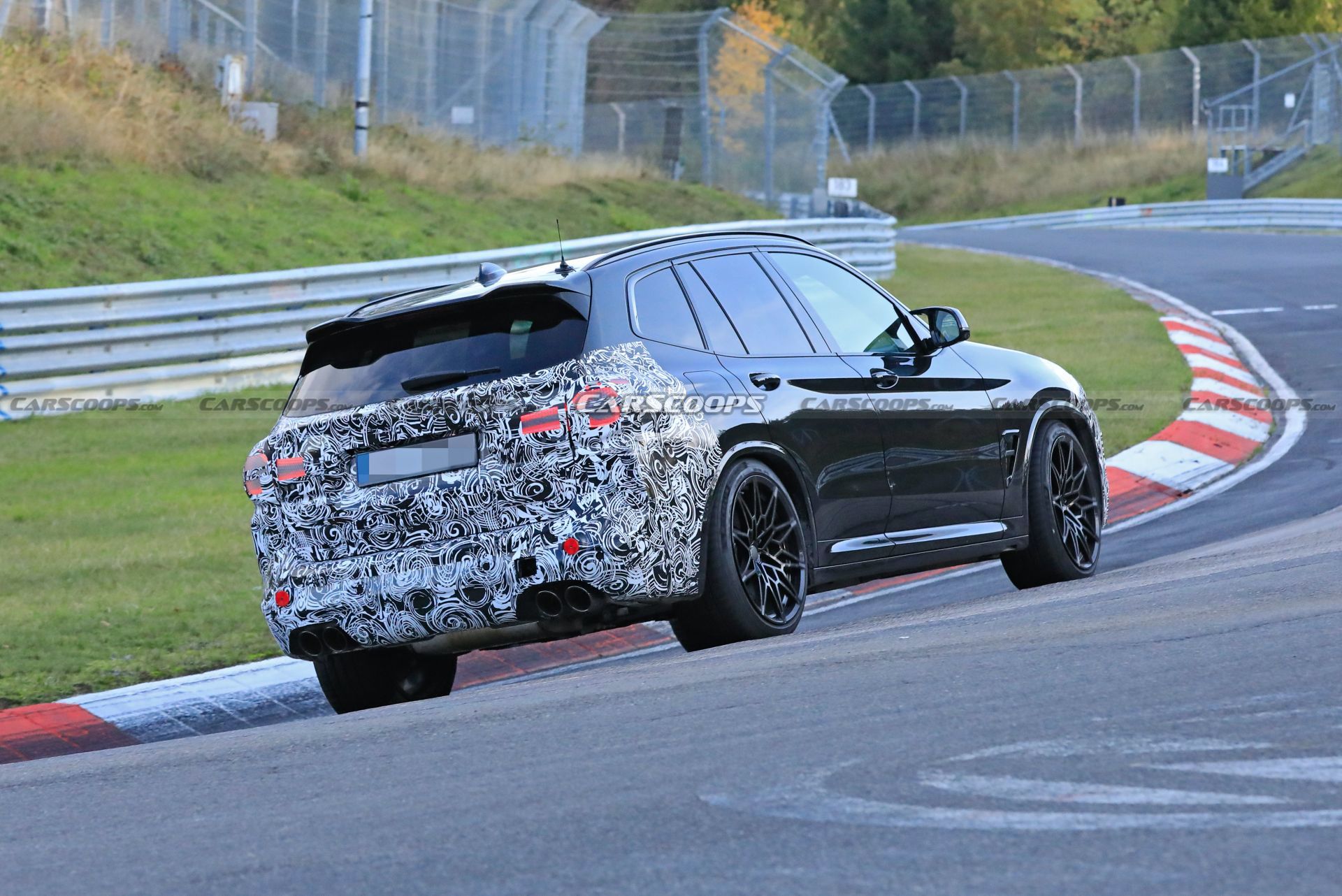 2022 BMW X3 M Facelift Takes To The Nürburgring For Its Spy Debut ...