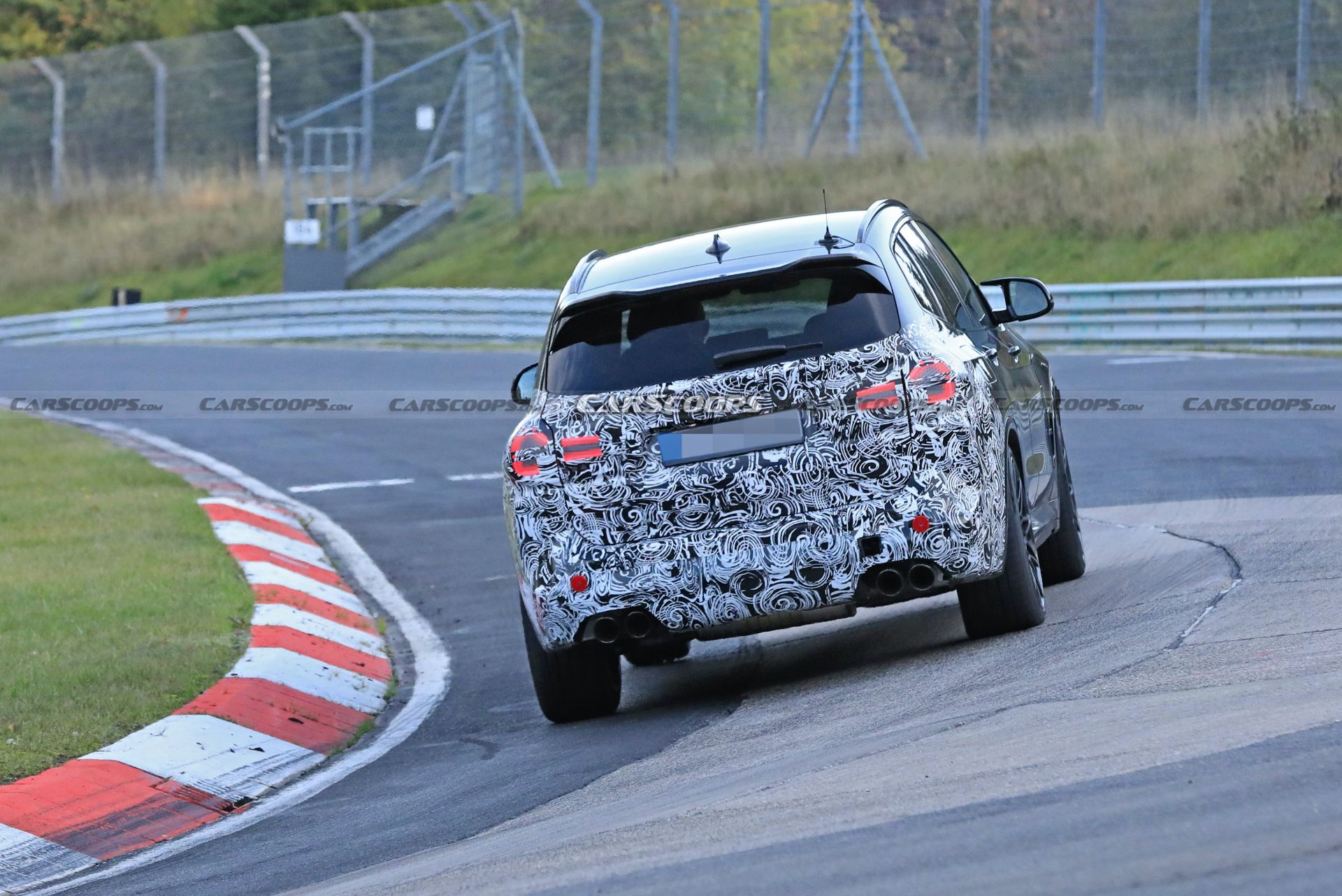 2022 BMW X3 M Facelift Takes To The Nürburgring For Its Spy Debut