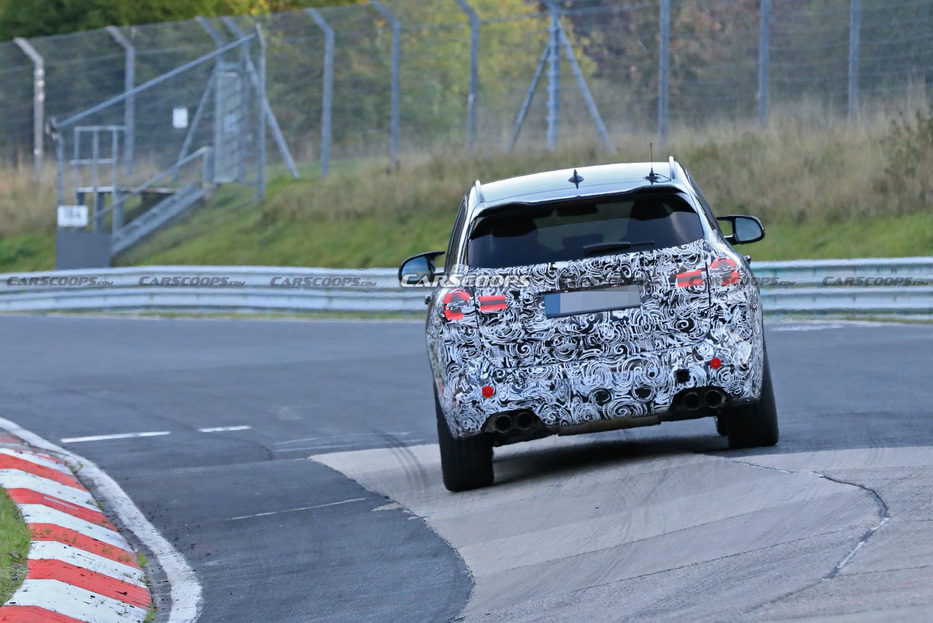 2022 BMW X3 M Facelift Takes To The Nürburgring For Its Spy Debut