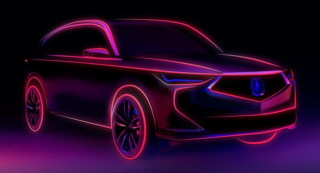  Acura MDX Prototype Teased Ahead Of October 14 Debut