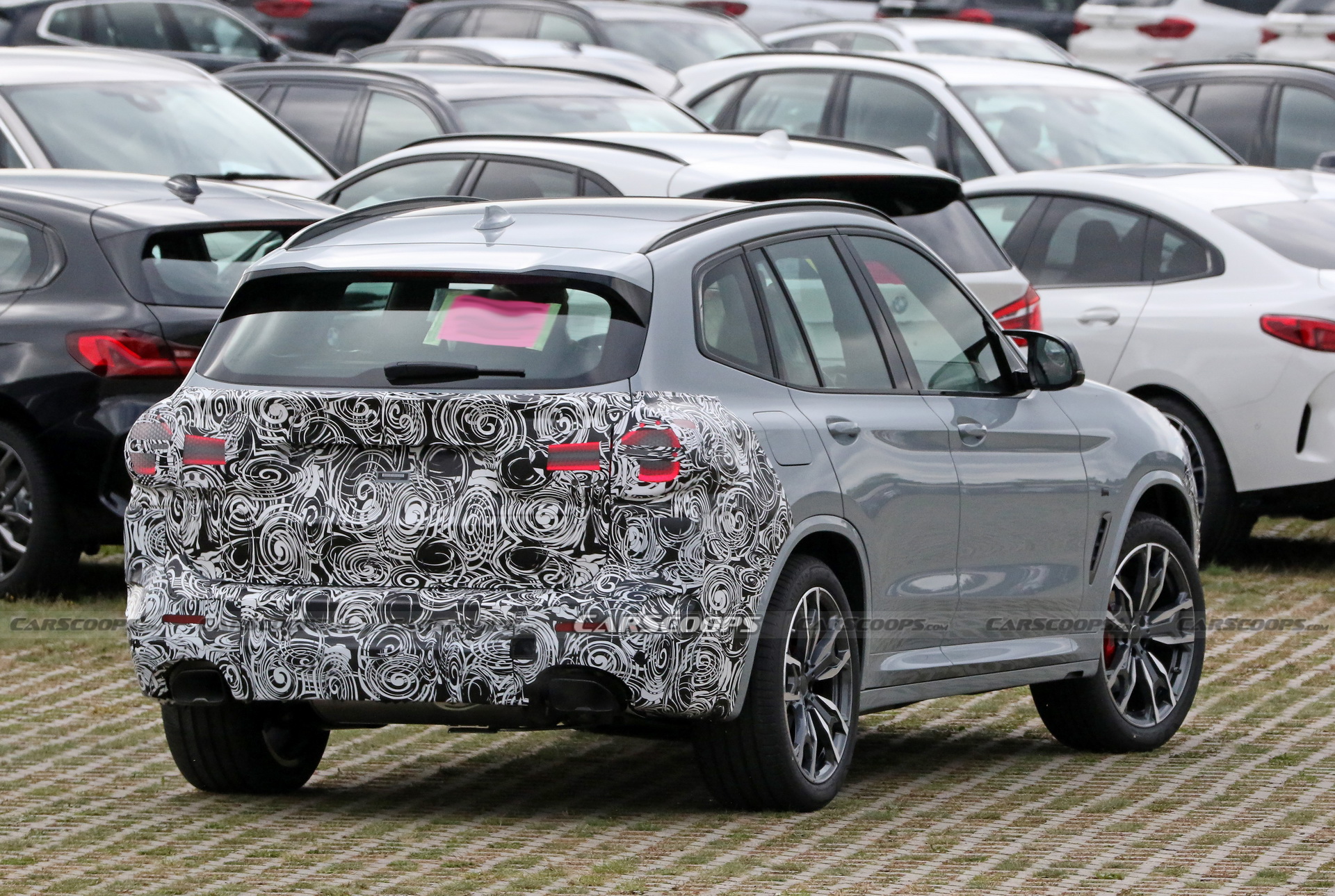 Facelifted 2021 BMW X3 M40i Drops Some Camo In Latest Spy Shots | Carscoops