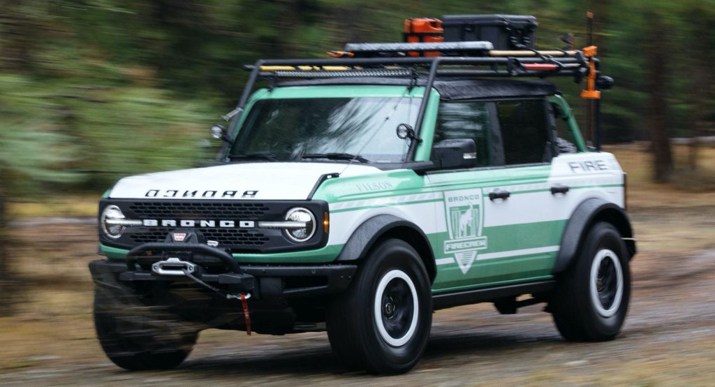  Ford And Filson Team Up For Cool Bronco Wildland Fire Rig Concept