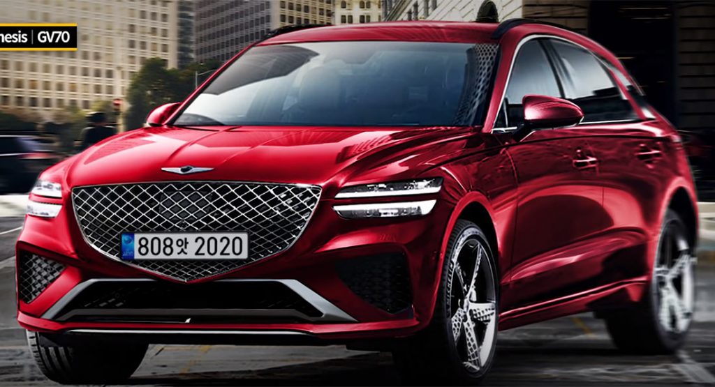  New Genesis GV70 SUV Rendered Based On Recent Prototype Images