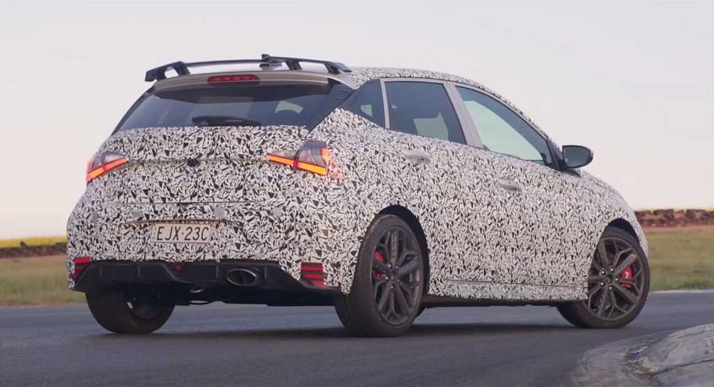  Upcoming Hyundai i20 N Hot Hatch Looks Like A Bundle Of Fun