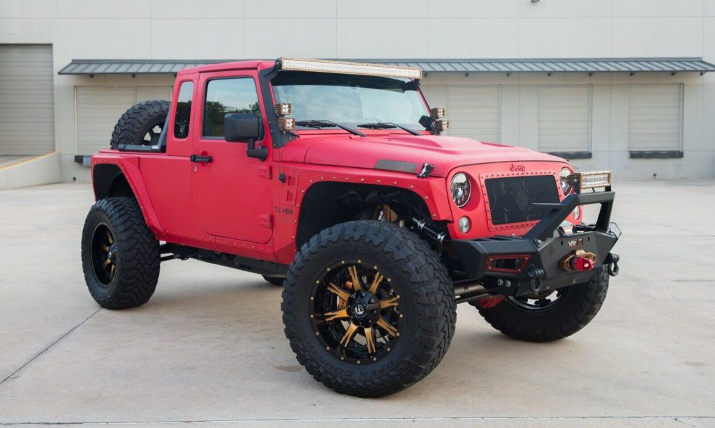 At $99,000, Would You Buy Into This  Hemi V8 Jeep Wrangler Pickup? |  Carscoops