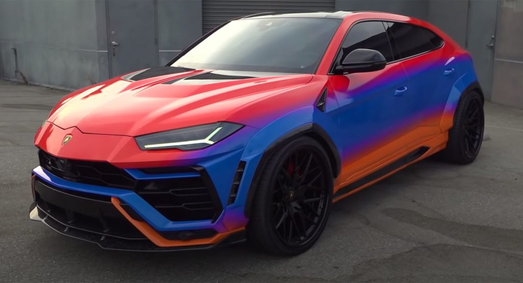  Check Out This Armenian Flag-Themed Widebody Lamborghini Urus