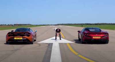 Ferrari’s F8 Tributo Is No Match For The McLaren 720S In A Straight ...